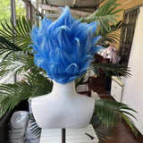 [Styled Wig]Twisted Wig Wonderland Ortho Cosplay Men Short Blue Wig Halloween Cosplay Anime Cosplay Synthetic Wigs for Costume