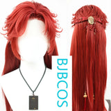 [Styled Wig]WHERE WINDS MEET Female SanGeng Tian Three pointed Hand Hook COS Hairy Girl Style Wig Set（No hair accessories）