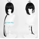 [Styled] Wuthering Waves Rover Cosplay Wig Black Heat Resistance For Women Resonator ROVER Cosplay Wig For Women