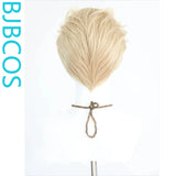 [Styled Wig]Mixed gold imitation hand hook daily youthful feeling cat ear NPC live broadcast versatile styling short hair wi