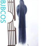 [Styled Wig]Ashes of the Kingdom‌ Blue black Lace Front Wig COS Fu Rong Furong wig set with antique style