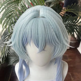 [Styled Wig]Wuthering Waves The Shorekeeper Cosplay Wig Blue Long Hair Heat Resistant Fiber Hair Halloween Party For Women Prop