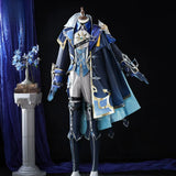 Lohen Cosplay Costume Game Genshin Impact【XS-3XL】Men Uniform Lohen  Halloween Costume Full Set Plus Size Clothing