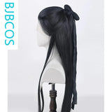[Styled Wig]Hanfu ancient style wig, male cosplay, beautiful woman, pointed young master, Lace Front Wig, long straight hair