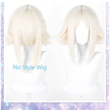 [Styled] Eishia Cosplay Wig Gachi Anime Akuta Roleplay Wigs Headwear Wig Outfits Heat Resistant Synthetic Hair Carnival