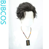 [Styled Wig]Cosplay Delta‌ action front lace three pointed hairstyle for daily teenage boys with short hair