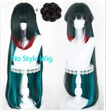 [Styled Wig]‌Arknights: Endfield ‌Zhuang Fangyi‌ Cosplay Halloween Carnival Party Play Role Cosplay Wig High Heat Resistant