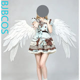 Versatile Wings Cosplay Game Anime Black And White Big Wings Costume Prop Halloween Christmas Decoration Party Angel Wings