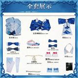Minami Kotori‌/Takami Chika‌/Kurosawa Ruby‌ Cosplay Costume Love Live Aqours Women Pink And Blue Lolita Dress Halloween Carnival