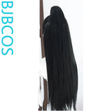 [Styled Wig]Hanfu Men's Ancient Costume Front Lace Lace Front Wigk Versatile COS Wig Headset, Divine Eagle Hero Couple, Yang Guo