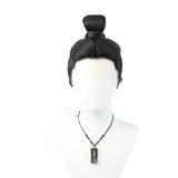 [Styled Wig]Ancient costume hair tie Hanfu COS Taoist Lace Front Wig three pointed lace hair cover