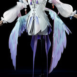 Remielle Dan Cosplay Prop Zenless Zone Zero ZZZ Stylish White Wings Form Game Anime Outfit Halloween Stage Gradient Glitter