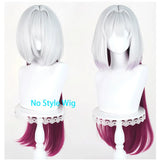 [Styled Wig]Velvet Cosplay Wig Anime The Ribbon Hero Women Purple Long Gradient Hair Heat Resistant Halloween Party Wig Cap ‌