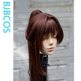 [Styled Wig]Marciana Cosplay Wig Game GODDESS OF VICTORY: NIKKE Women 90CM Ponytail Brown Wig Hair Carnival Party Role Play