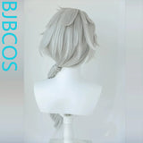 [Styled Wig]I dentity V Under the Truth, Departures Master Gatt Patch Silver White COS Wig Cover