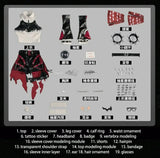Roxy Ifrita Pryce Cosplay Costume Game Zenless Zone Zero ZZZ For Women Outfit Top Shorts Glasses Halloween Party Role Play S-XL