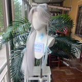 [Styled Wig]‌WHERE WINDS MEET Zheng E Lace Front Wig Gufeng Style Halloween Uniform Carnival Party Play Role