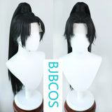 [Styled Wig]Mo Ran Xiao Ce'an Ancient Style Hanfu Youth Lang Lace Front Wig COS Wig Set Universal Full Tie Ponytail