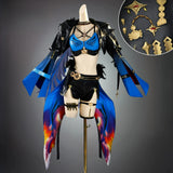 ‌Wuthering Waves‌ A complete set of anime Costume for Gabelina cosplay Halloween Uniform Carnival Party Play Role Clothes