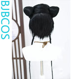 [Styled Wig]WHERE WINDS MEET Red thread imitation hand hook COS hairy girl style wig cover