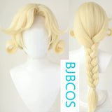 [Styled Wig]I dentity V Sanrio Joseph Big Eared Dog Light Yellow Lace Front Wig COS Wig Set