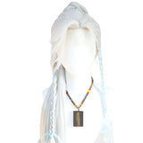 [Styled Wig]WHERE WINDS MEET Zheng E Lace Front Wig COS shaped wig cover