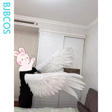 White Arm Wings Cosplay Costume Halloween Feather Wings Ballet Lolita Christmas Carnival Cosplay Costume Accessories Props