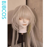 [Styled Wig]Kal'tsit Esperanta Cosplay Wig Game Arknights Womens Light Hair Hairpiece For Cosplayer Halloween Costume Party