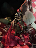 Ashes of the Kingdom‌ Coswear, ancient costume, cosplay, red and black big sleeves