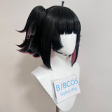 [Styled] Zenless Zone Zero Nangong Yu Cosplay Wig Anime Game Nangong Yu Hair Halloween Party Prop Rose Net Wigs