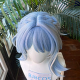 [Styled Wig]‌Odette Cosplay Wig Game Genshin Impact Light Blue Hair For Women Anime Game Con Props Role Play Gift Halloween