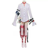 【In Stock】Shinku Cosplay Costume Game Neverness To Everness Women White Shirt Headwear Tail Full Set Halloween Party Outfits