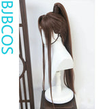 [Styled Wig]Ashes of the Kingdom‌ Guangling King's Upstream Master Against the Waves: Brown Lace Front Wig COS Wig Set