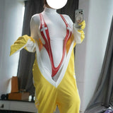 Elegg Cosplay Costume Game GODDESS OF VICTORY: NIKKE Girl Rabbit Yellow Summer Swimsuit Transparent Bunny Halloween Costume