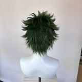 [Styled Wig]Twisted Wig Wonderland Trey Green Short Wig Cosplay Costume Heat Resistant Synthetic Hair  Party Wigs
