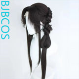 [Styled Wig]Ashes of the Kingdom‌ Brown Lace Front Wig COS Xiao Qiao wig set, antique style, other characters to picture