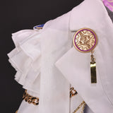 Brant Cosplay Costume Game ‌Wuthering Waves Concert Exclusive White Formal Uniform Outfit Hallowen Party Play Role Uniform S-3XL