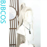 [Styled Wig]The Water Dragon Chant Leo Tang Li's COS ancient style Hanfu creative dark gray three pointed styling wig set