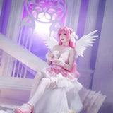 Dorothy Cosplay Costume Women White Or Black Small Pearl Cotton Wings Dorothy Cosplay For Halloween Carnival Fancy Party Wings