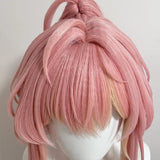 [Styled] WUWA Game Wuthering Waves Aemeath Cosplay Wig 90cm Long Pink Gradient Color Women Wigs Heat Resistant Synthetic Hair