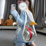 Marciana Cosplay Costume Game GODDESS OF VICTORY: NIKKE Women Blue Bodysuit Penguin Swimsuit Sexy One-piece Suit Halloween