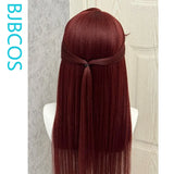 [Styled Wig]Sakurauchi Riko Cosplay Wig Anime Love Live Sunshine Women Long Red Pink 78CM Hair For Anime Halloween Party Wig