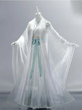 ‌Wuthering Waves‌ Cos Zhenmeng Shanhe Jinxi cosplay ancient style clothing full set of exhibition clothes