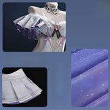 【In Stock】Aemeath Cosplay Costume Game Wuthering Waves Women Dress Carnival Halloween Anime Game Role Play Uniform Size S-XXL