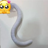 [Styled Wig]Imoko Sato Cosplay Wig Anime Chainsmoker Cat Women Short Light Purple Hair Ears Halloween Party Carnival Role Play