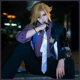 Zenless Zone Zero Hugo cosplay, anti tongued bird, vampire Halloween Uniform Carnival Party Play Role Clothes