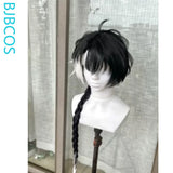 [Styled Wig]Jingran Cosplay Wig Game Wuthering Waves Women Man 100CM Black Mixed White Or Green Long Hair Halloween Party Wig