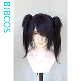 [Styled Wig]‌Game Ame NEEDY GIRL OVERDOSE Cosplay Wig Black Halloween Wig Heat Resistant Synthetic Cute Hair Anime Wigs