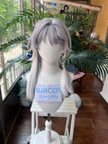 [Styled Wig]Honkai Star Rail Cifera Gray White Long Hair Halloween Carnival Party for Women Girls Carnival Props
