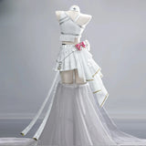 Denia Cosplay Costume Game Wuthering Waves Anime Denia Birthday White Dress Full Set Halloween Cosplays Game Dress Female S-2XL